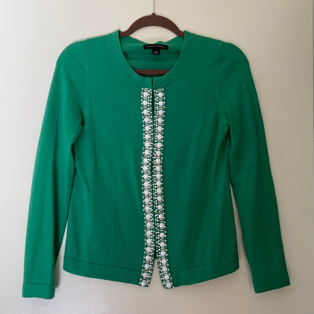 Banana Republic Embellished Cardigan